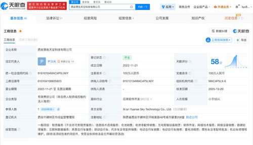 天眼查数据揭示 天空出行前年参保人数仅1人，信息技术咨询服务背后隐现挑战